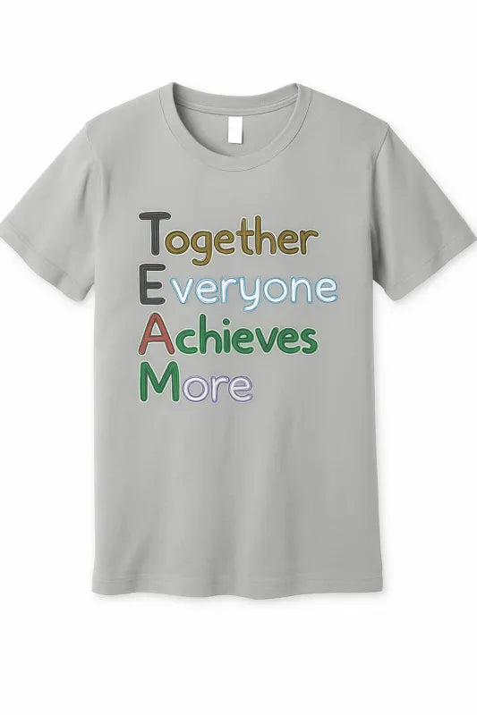 Power in Unity: TEAM Spirit - Women's Soft Style Fitted T-Shirt