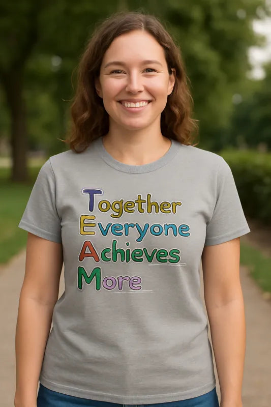 Power in Unity: TEAM Spirit - Women's Standard T-Shirt
